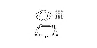 HJS 82 49 8309 Mounting Kit, catalytic converter